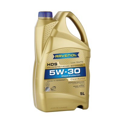 Моторно масло RAVENOL HDS SAE 5W30 5L