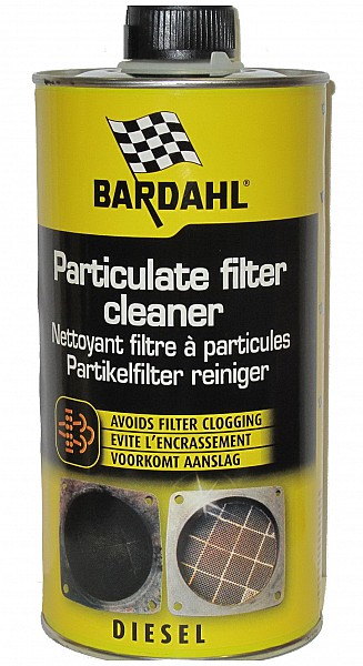 Добавки BARDAHL - Particulate filter cleaner - Почистване на филтър за твърди частици, 1L