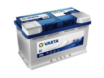 Акумулатори Стартов Акумулатор VARTA 12 V 80Ah R+