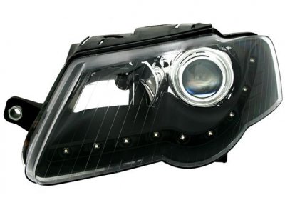 СВЕТЛИНИ Кристални фарове  DAYLINE VW PASSAT  3C  (05+)  - черни