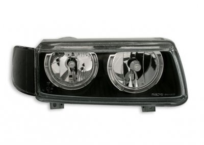 СВЕТЛИНИ Кристални фарове  Angel Eyes VW PASSAT  B4 (1993-1996)  - черни