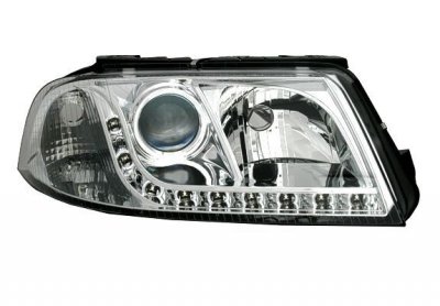 СВЕТЛИНИ Кристални фарове  DAYLINE VW PASSAT  B5.5 (01-05)  - хром