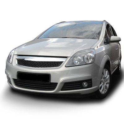 ЕКСТЕРИОР Решетка без емблема за Opel Zafira B (2005-2008) - пчелна пита с хромлайсна
