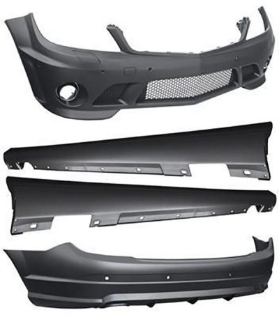 БРОНИ / ПРАГОВЕ / ДОБАВКИ Body kit за Mercedes C-class W204 (2007-2011) AMG Design