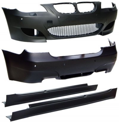 БРОНИ / ПРАГОВЕ / ДОБАВКИ BODY KIT за BMW E60 седан (2003-2007) - M5 пакет без халогени