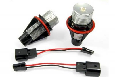 АНГЕЛСКИ ОЧИ 5W Лед крушки за ангелски очи за BMW E39 / E60 / E53 X5 / E65 / E87 / E63  - червен цвят