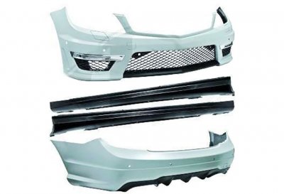 БРОНИ / ПРАГОВЕ / ДОБАВКИ BODY KIT за Mercedes C-class  W204 (2007-2015) C63 AMG Design - Coupe 2D