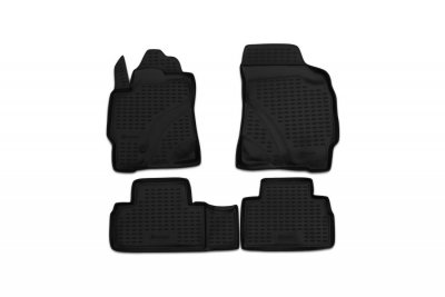 СТЕЛКИ ЗА КОЛА 3D Гумени стелки за FORD Maverick (2001+) 4 pcs.