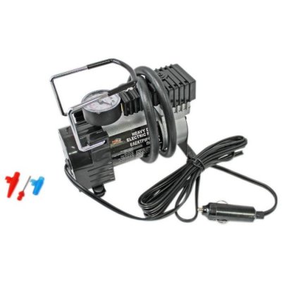 АВТОАКСЕСОАРИ Компресор за гуми 12V, 120W с манометър, с букса за запалка