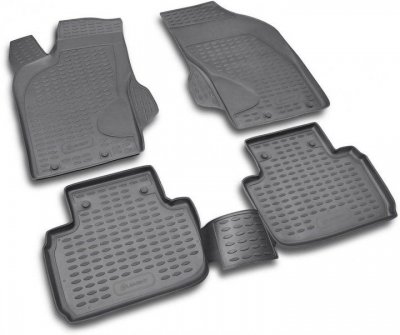 СТЕЛКИ ЗА КОЛА 3D Гумени стелки за Alfa Romeo 147 (2000+) 4pcs.