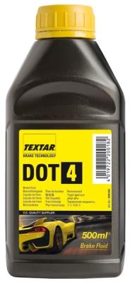 Спирачна течност TEXTAR Спирачна течност DOT4 0.5L