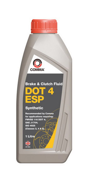 Спирачна течност COMMA Спирачна течност ESP DOT 4 1.0L