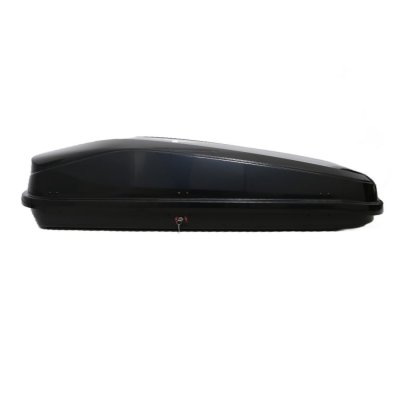 АВТОАКСЕСОАРИ Автобокс Junior Easy 180x78x40cm с 85 mm крепежи, с ключ, 430 литра - черен гланц