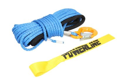 ОФРОУД POWERLINE POWERLINE Синтетично въже синьо 6mmX15m 3.1t PLNE6X15KH